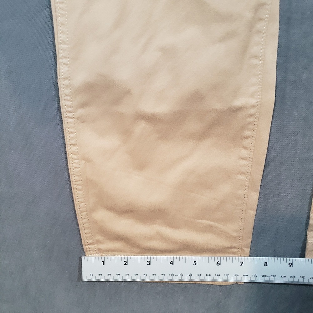 Gap Slim Ankle Pants Womens 6 Khaki Tan Cotton Stretch Chino Trousers - Picture 5 of 9